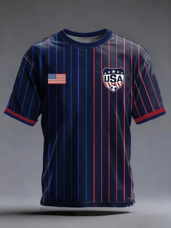 USA Graphic Tee 2026 FIFA World Cup Soccer Nation Tee Mother's Day Present - GowGowStore