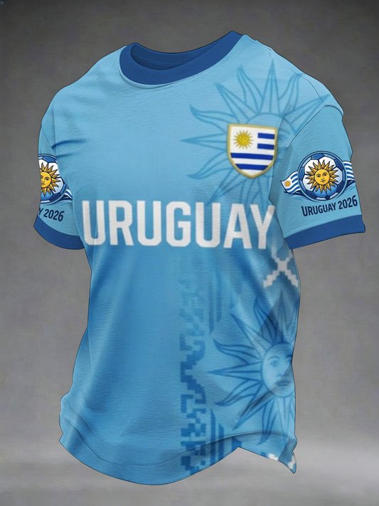Uruguay World Cup 2026 Soccer Shirt Tailgate Day Shirt Father's Day Present - GowGowStore