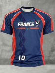 Graphic Tee France 2026 World Cup Fan Zone Apparel Gift For Dad - GowGowStore