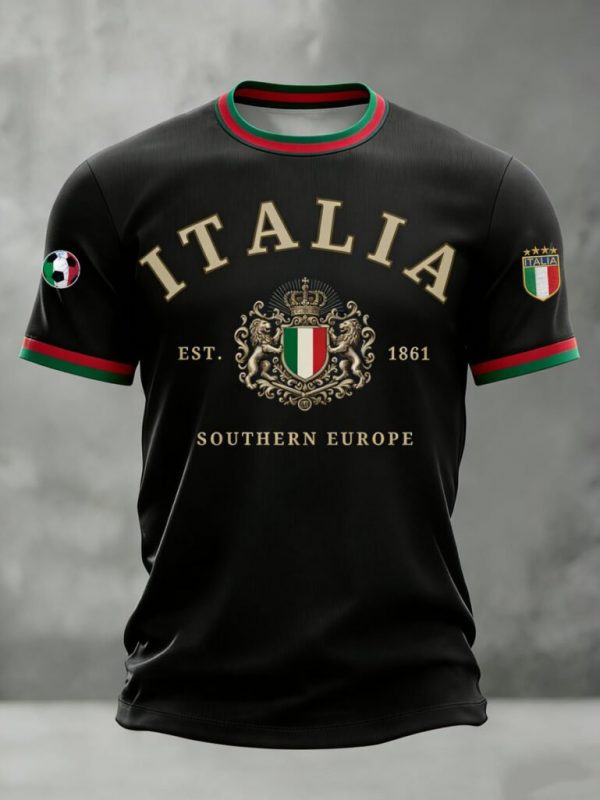 Italy Tee 2026 World Cup Matchday Fan Wear Gift For Husband - GowGowStore