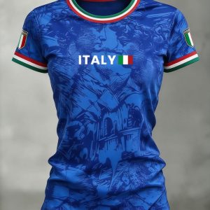 Italy 2026 FIFA World Cup Graphic Tee Fan Zone Apparel Fan Appreciation Gift - GowGowStore