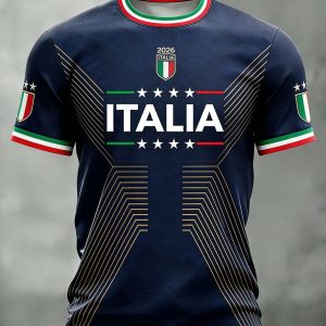 Italy FIFA World Cup 2026 T-Shirt Soccer Pride Apparel Gift For Women - GowGowStore