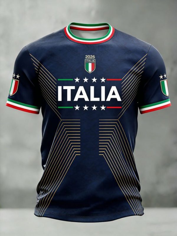 Italy FIFA World Cup 2026 T-Shirt Soccer Pride Apparel Gift For Women - GowGowStore