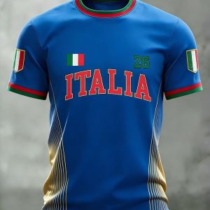 World Cup 2026 Italy Tee Soccer Nation Pride Gift For Friends And Family - GowGowStore