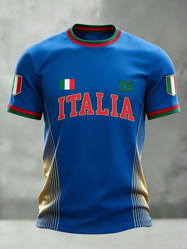 World Cup 2026 Italy Tee Soccer Nation Pride Gift For Friends And Family - GowGowStore