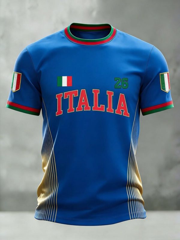 World Cup 2026 Italy Tee Soccer Nation Pride Gift For Friends And Family - GowGowStore