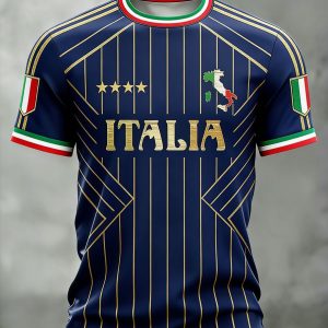2026 World Cup Italy Crew Tee Fan Zone Apparel Gift For Soccer Fans - GowGowStore