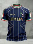 2026 World Cup Italy Crew Tee Fan Zone Apparel Gift For Soccer Fans - GowGowStore