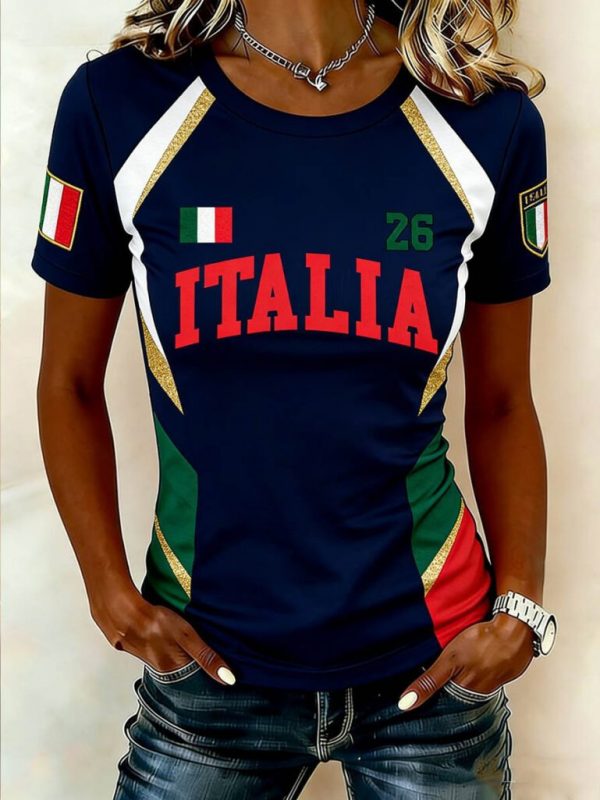 Italy 2026 World Cup T-Shirt Soccer Pride Apparel Father's Day Present - GowGowStore