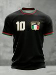 Crew Tee Italy FIFA World Cup 2026 Soccer Champion Vibes Father's Day Present - GowGowStore