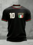 Crew Tee Italy FIFA World Cup 2026 Soccer Champion Vibes Father's Day Present - GowGowStore