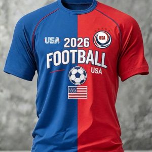 USA FIFA World Cup 2026 Crew Tee Team Spirit Shirt Gift For Dad - GowGowStore