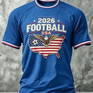 USA FIFA World Cup 2026 Fan Shirt Matchday Fan Wear Gift For Friends And Family - GowGowStore