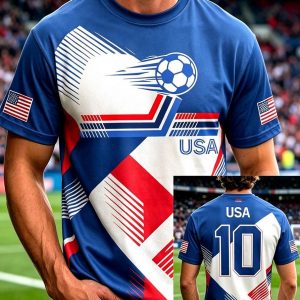 USA Tee World Cup 2026 Soccer Pride Apparel Gift For Football Fans - GowGowStore