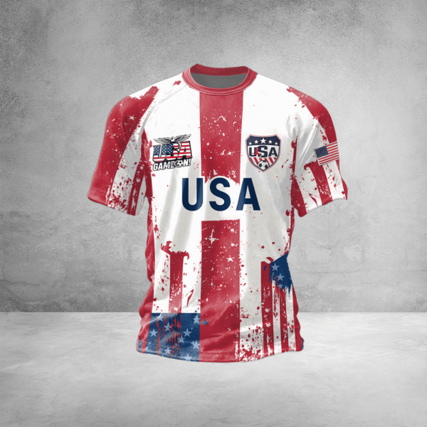 Crew Tee USA 2026 World Cup World Cup Spirit Wear Gift For Soccer Lovers - GowGowStore