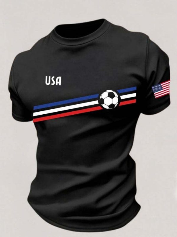 USA Tee World Cup 2026 Game Time Fan Gear Gift For Soccer Lovers - GowGowStore