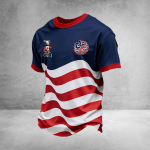Crew Tee USA 2026 World Cup National Team Pride Shirt Gift For Husband - GowGowStore