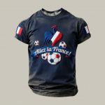 T-Shirt France 2026 FIFA World Cup Soccer Champion Vibes Birthday Gift For Her - GowGowStore