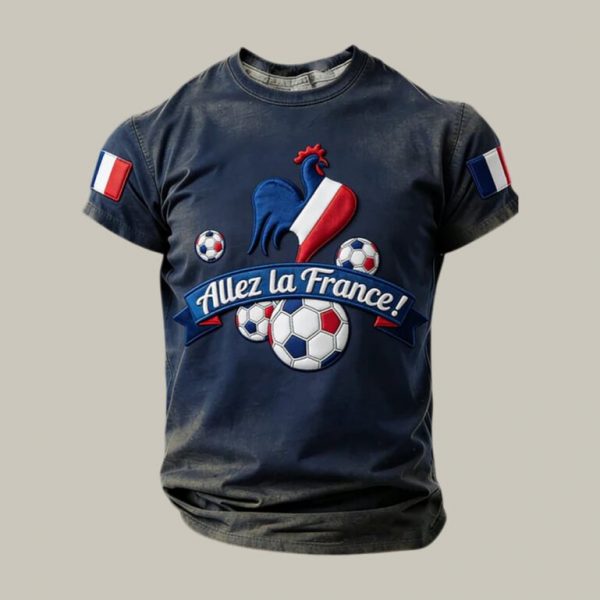 T-Shirt France 2026 FIFA World Cup Soccer Champion Vibes Birthday Gift For Her - GowGowStore