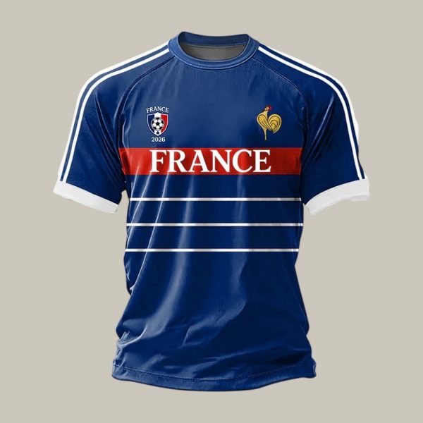France T-Shirt FIFA World Cup 2026 World Cup Fan Collection Birthday Gift For Him - GowGowStore