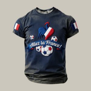 France T-Shirt 2026 FIFA World Cup Game Time Fan Gear Birthday Gift For Her - GowGowStore
