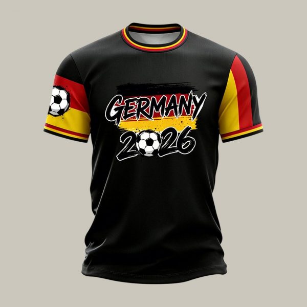 2026 World Cup Germany Graphic Tee World Cup Fan Collection Gift For Husband - GowGowStore
