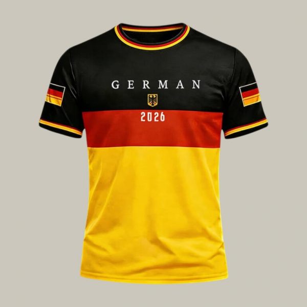 2026 World Cup Germany Graphic Tee Soccer Nation Pride Mother's Day Present - GowGowStore