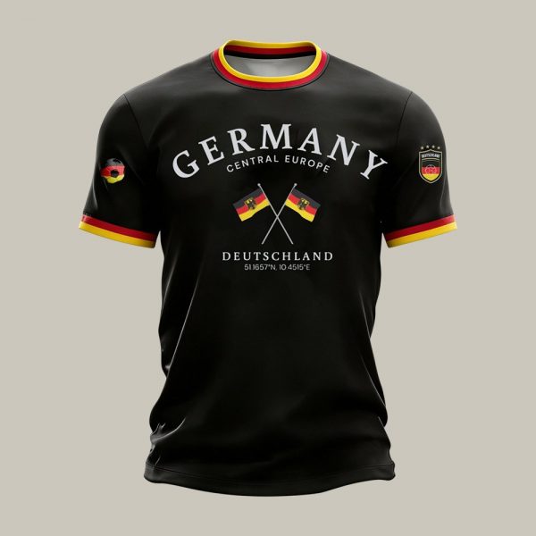 2026 FIFA World Cup Germany Crew Tee Game Time Fan Gear Christmas Present Idea - GowGowStore