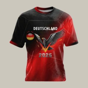 2026 FIFA World Cup Germany Graphic Tee National Team Pride Shirt Surprise Gift For Fans - GowGowStore