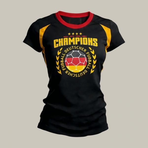 Germany World Cup 2026 Crew Tee Soccer Lover Wardrobe Gift For Women - GowGowStore