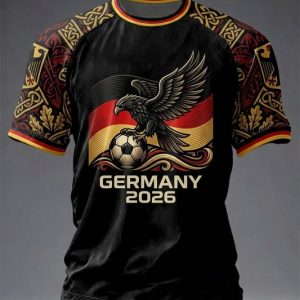 Germany T-Shirt World Cup 2026 Soccer Supporters Tee Gift For Friends And Family - GowGowStore