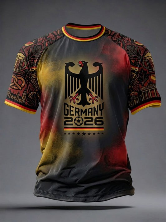 Germany 2026 FIFA World Cup T-Shirt World Cup Fan Edition Gift For Boyfriend - GowGowStore