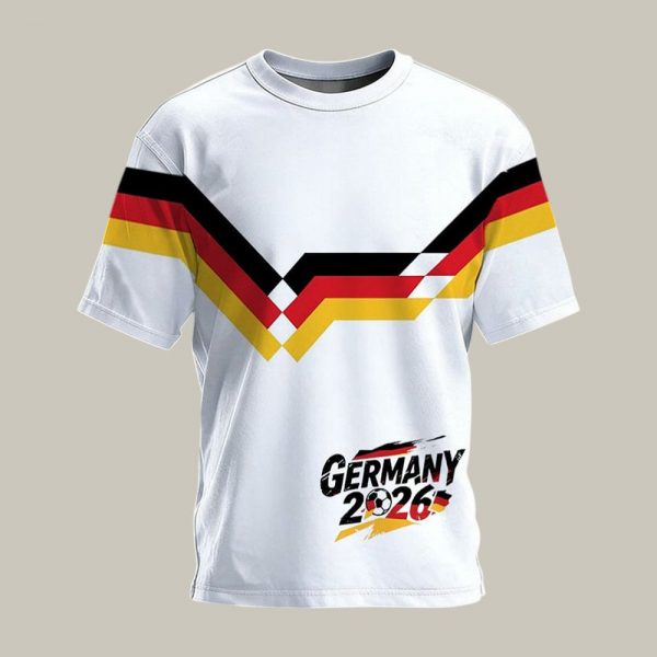 Germany Soccer Shirt FIFA World Cup 2026 Matchday Fan Wear Gift For Friends And Family - GowGowStore