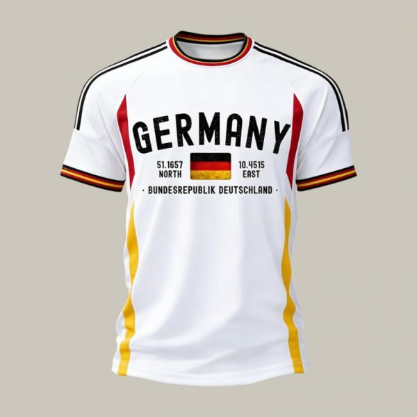 Germany Crew Tee 2026 World Cup World Cup Spirit Wear Holiday Gift Idea - GowGowStore