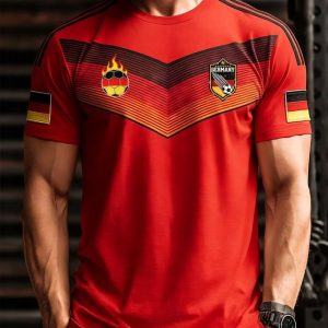 T-Shirt Germany 2026 FIFA World Cup Soccer Champion Vibes Mother's Day Present - GowGowStore