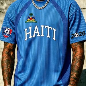 Haiti 2026 FIFA World Cup T-Shirt Soccer Lover Wardrobe Gift For Wife - GowGowStore