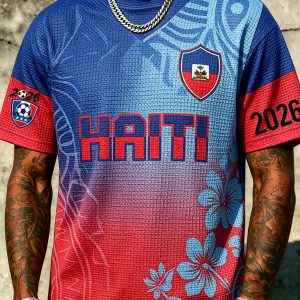 Haiti Performance Tee 2026 FIFA World Cup Soccer Pride Apparel Gift For Mom - GowGowStore