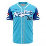 Hydro Pumps Blue Baseball Jersey - Cool Pokémon-Inspired Design For Fans