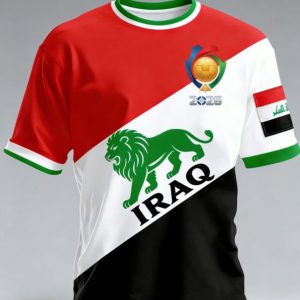 Iraq World Cup 2026 Tee Soccer Champion Vibes Surprise Gift For Fans - GowGowStore