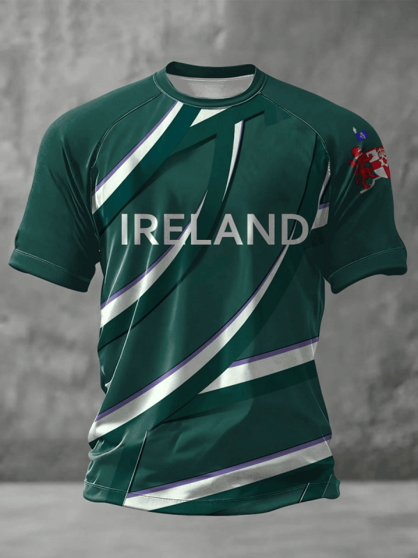 T-Shirt Ireland FIFA World Cup 2026 Soccer Champion Vibes Father's Day Present - GowGowStore
