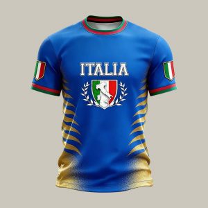 Italy Crew Tee FIFA World Cup 2026 Soccer Squad Gear Gift For Men - GowGowStore