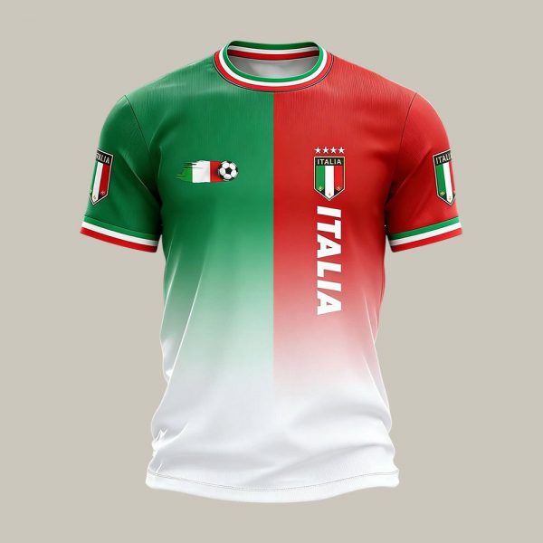 Crew Tee Italy 2026 World Cup Soccer Nation Pride Mother's Day Present - GowGowStore