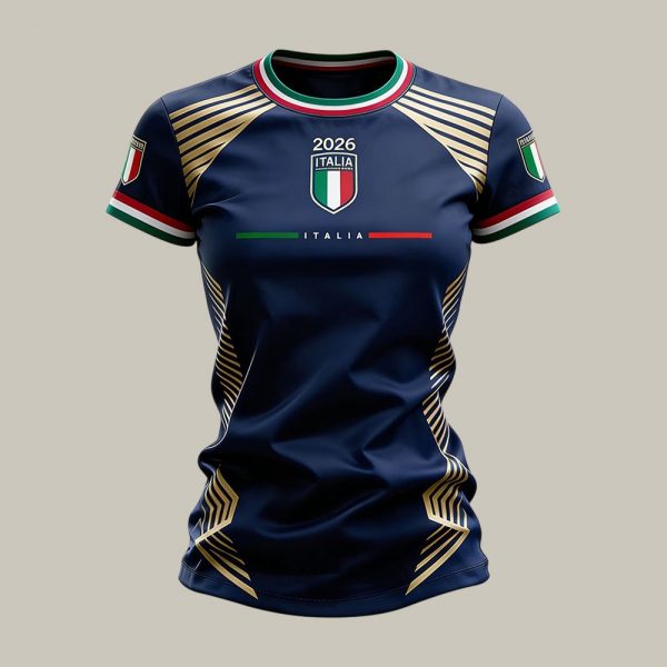 Italy Graphic Tee 2026 FIFA World Cup Team Spirit Shirt Gift For Boyfriend - GowGowStore