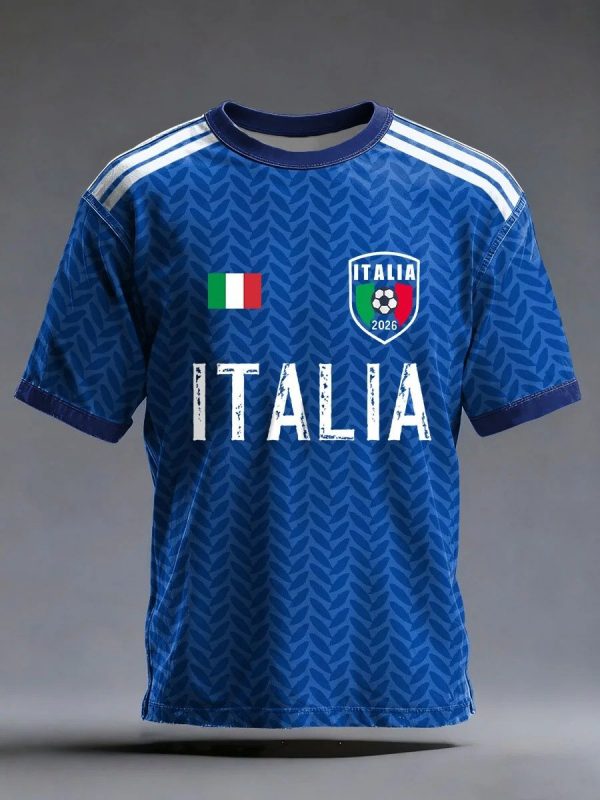 Italy Soccer Shirt 2026 FIFA World Cup Soccer Lover Wardrobe Gift For The Whole Family - GowGowStore