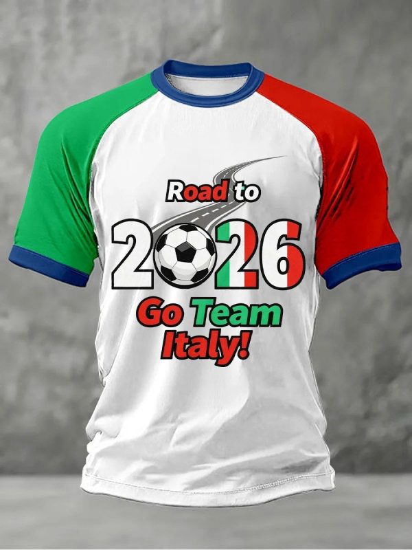 Soccer Shirt Italy FIFA World Cup 2026 Game Day Fan Apparel Christmas Present Idea - GowGowStore