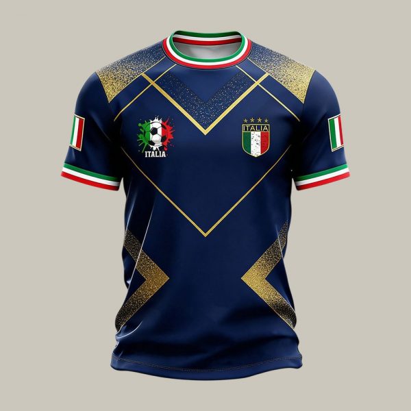 Italy FIFA World Cup 2026 Graphic Tee Soccer Squad Gear Gift For Men - GowGowStore