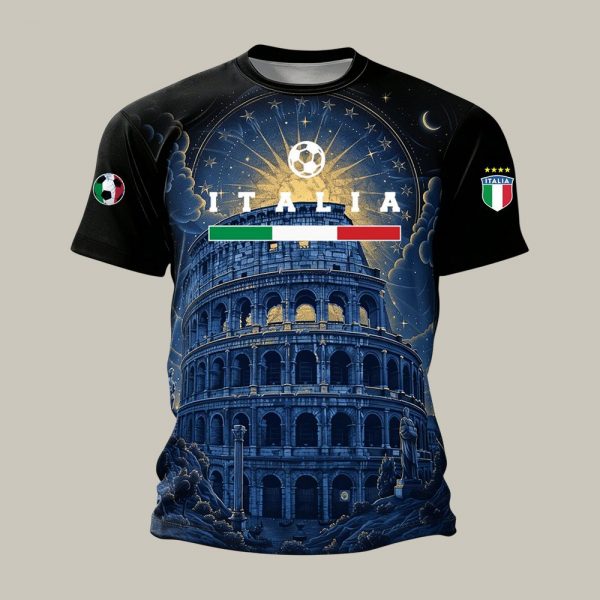 Fan Shirt Italy 2026 FIFA World Cup Soccer Pride Apparel Birthday Gift For Him - GowGowStore