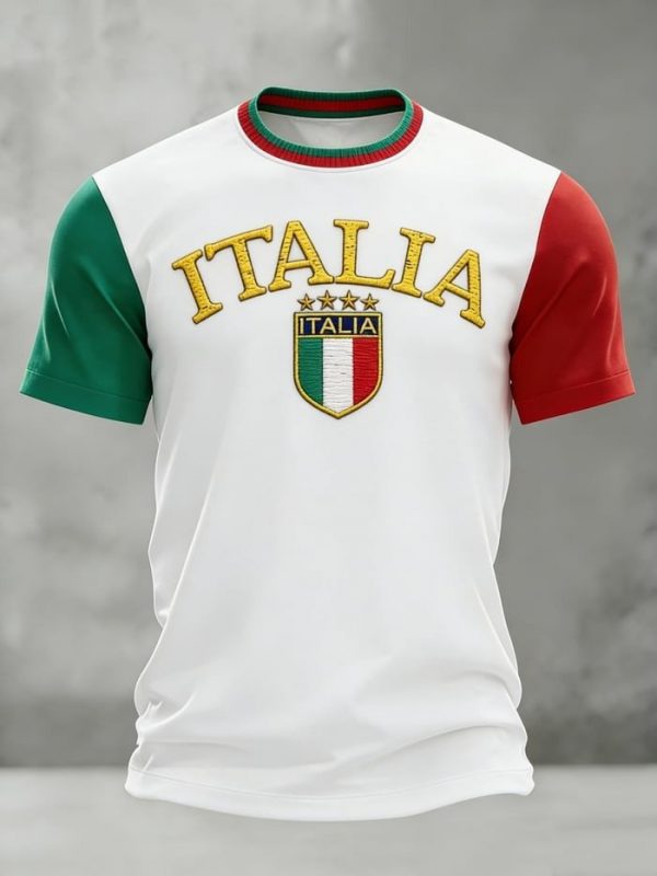 T-Shirt Italy 2026 World Cup Game Time Fan Gear Gift For Mom - GowGowStore
