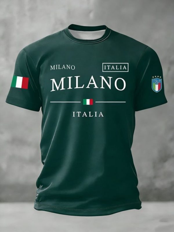Graphic Tee Italy World Cup 2026 World Cup Fan Collection Gift For The Whole Family - GowGowStore
