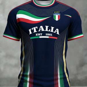 FIFA World Cup 2026 Italy Soccer Shirt Matchday Fan Wear Father's Day Present - GowGowStore